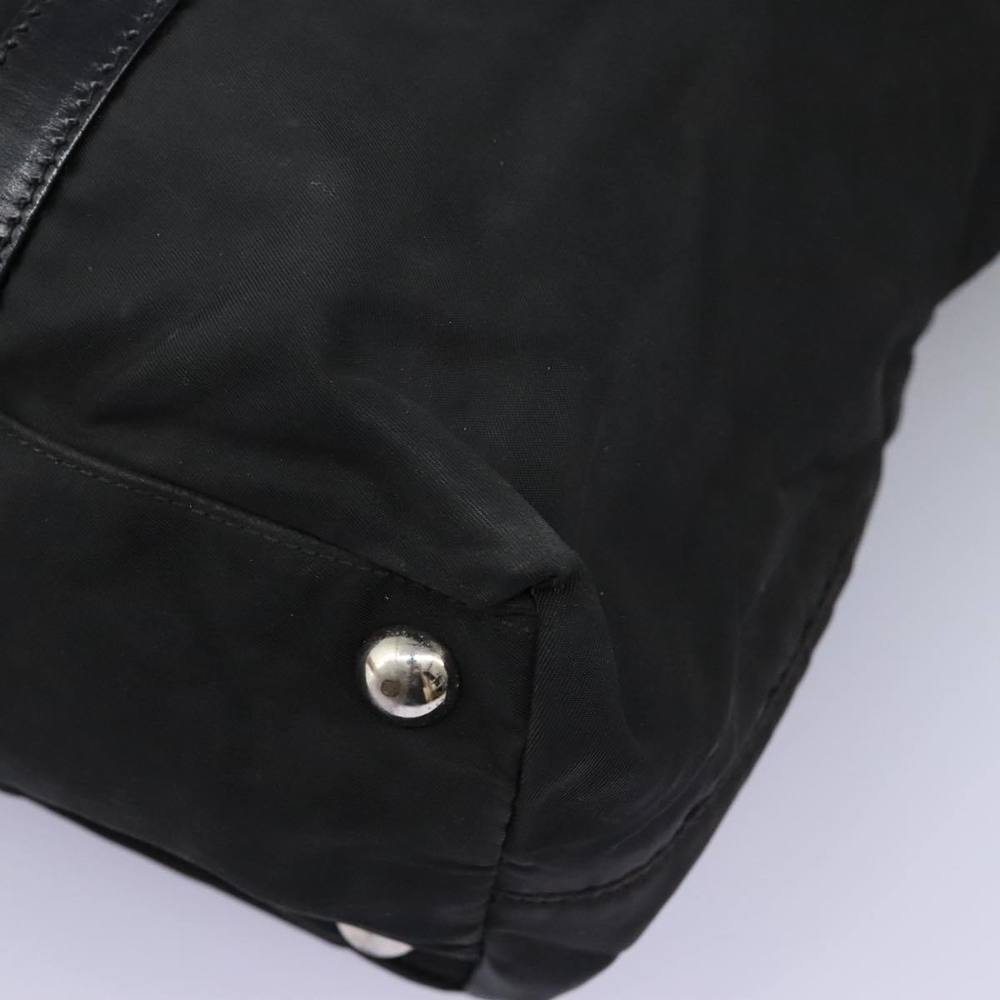 PRADA Hand Bag Nylon Black Auth 112089 - Picture 14 of 16